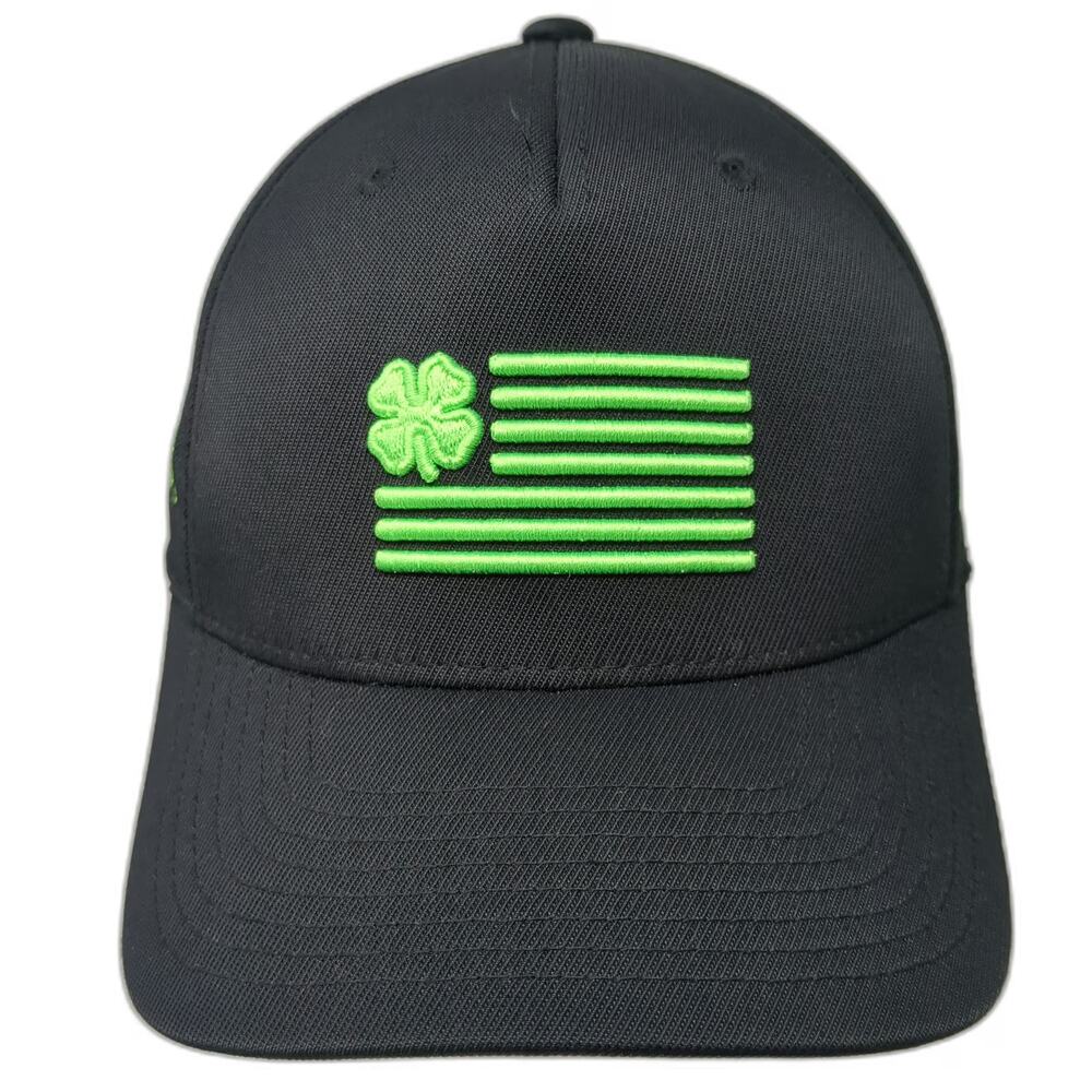 Black Clover 5 Panel Black One Size Live Lucky Coyote Springs Golf Club Hat